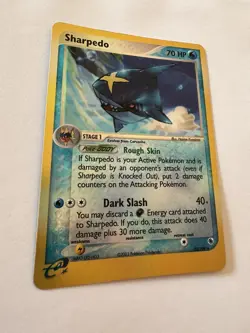 Sharpedo 22/109 EX Ruby & Sapphire Pokemon Reverse Holo Rare - Image 2