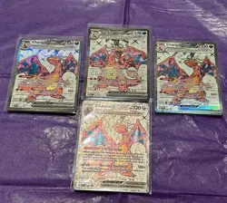 Pokemon TCG Charizard EX Card Lot Full Art Promo Obsidian Flames SV Black Star - Image 2