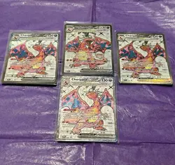 Pokemon TCG Charizard EX Card Lot Full Art Promo Obsidian Flames SV Black Star - Image 3