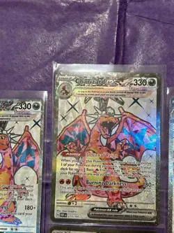 Pokemon TCG Charizard EX Card Lot Full Art Promo Obsidian Flames SV Black Star - Image 4