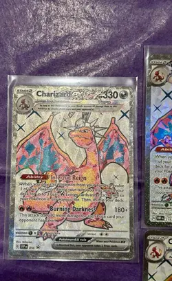 Pokemon TCG Charizard EX Card Lot Full Art Promo Obsidian Flames SV Black Star - Image 5