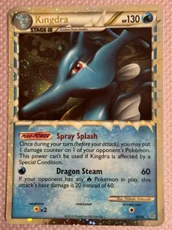 Kingdra Prime 85/95 Holo Ultra Rare Pokemon Card 2010 Unleashed NM - Image 1