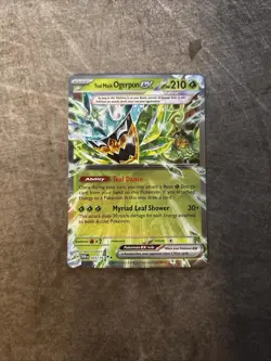 TEAL MASK OGERPON EX 025/167 Twilight Masquerade Double Rare Ultra Rare Pokemon - Image 1