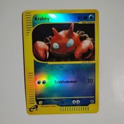 Krabby 115/165 Expedition Base Set Reverse Holo Pokemon Tcg - Image 1