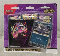 Pokemon TCG: Ascended Heroes Tech Sticker Collection - Gastly SHIP FAST - Image 1