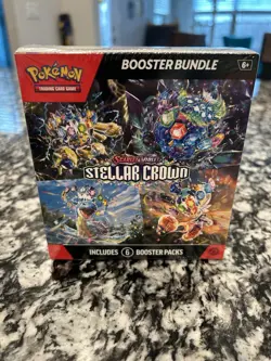 Pokemon Stellar Crown Booster Bundle | Factory Sealed | Pokemon TCG - Image 1