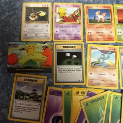 Rare Pokemon Card Lot Vintage Base Set 1 Rocket Neo Jungle All Pictured! P6 - Image 2