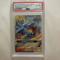 Pokemon Reshiram & Charizard GX | Ultra Rare | Unbroken Bonds | PSA 10 GEM MT - Image 4