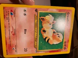 Growlithe 1st Edition Neo Destiny 68/105 Pokemon Card - Not Played - NM+ - Image 5