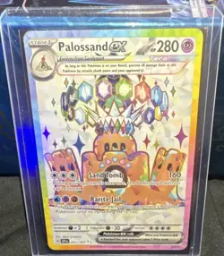 Pokemon Palossand ex 221/191 Surging Sparks Full Art Holo Ultra Rare 280 HP - Image 1