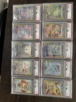 Terastal Festival Eevee Evolutions SAR Complete PSA 10 Set Pokemon Japanese - Image 3