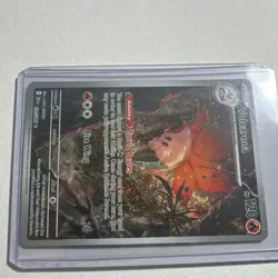 Pokemon TCG Volcarona 100/086 SV Black Bolt Illustration Rare Holo Eng 120HP - Image 3