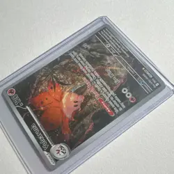 Pokemon TCG Volcarona 100/086 SV Black Bolt Illustration Rare Holo Eng 120HP - Image 4