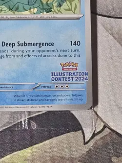 Pokemon Day 2025 Promo Illustration Contest 2024 Promo SEALED Feraligatr Pikachu - Image 5