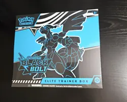 Pokemon TCG Scarlet & Violet Black Bolt Elite Trainer Box ETB Factory Sealed - Image 1