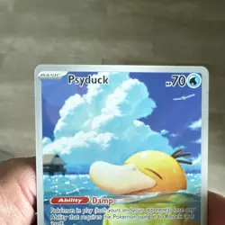 Psyduck 226/217 SCR Illustration Rare Full Art Holo Pokemon TCG 70 HP 🤩🤩 - Image 3