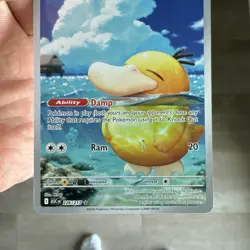 Psyduck 226/217 SCR Illustration Rare Full Art Holo Pokemon TCG 70 HP 🤩🤩 - Image 4