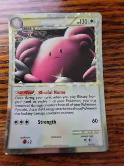 Blissey Prime - Pokemon - Heart Gold Soul Silver 106/123 - Ultra Rare Holo - MP - Image 1