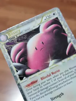 Blissey Prime - Pokemon - Heart Gold Soul Silver 106/123 - Ultra Rare Holo - MP - Image 2