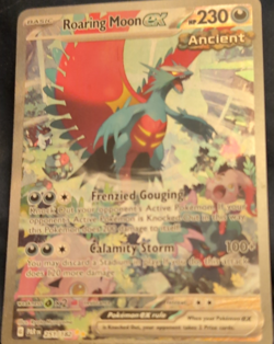 Roaring Moon ex SV04 Paradox Rift 251/182 Special Illustration Rare Holo - Image 1