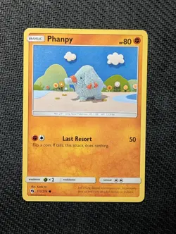 Phanpy 111/214 Common Lost Thunder Pokemon Near Mint - Image 1