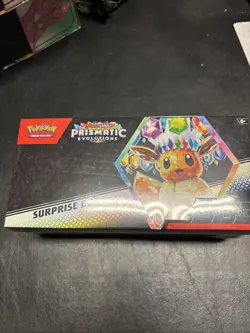 Pokemon Prismatic Evolutions Surprise Box Factory Sealed - Image 1