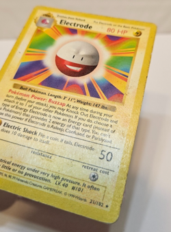 Electrode 21/102 Rare Shadowless Base Set Pokemon 1791 - Image 2
