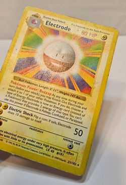 Electrode 21/102 Rare Shadowless Base Set Pokemon 1791 - Image 3