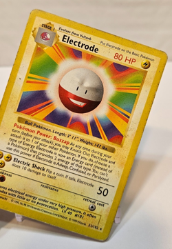 Electrode 21/102 Rare Shadowless Base Set Pokemon 1791 - Image 4