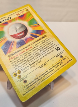 Electrode 21/102 Rare Shadowless Base Set Pokemon 1791 - Image 5