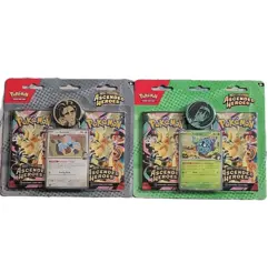 Pokemon TCG Mega Evolution Ascended Heroes Komala Larry Tangela Erika Promo Kit - Image 1
