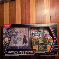 Pokemon TCG Cynthia's Garchomp EX Premium Collection - Image 1