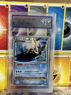 DSG 10 Empoleon Lv. X DP Space Time Japanese Pokemon Card 2006 - Image 1