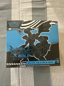 Pokemon Black Bolt Elite Trainer Box ETB - Factory Sealed - Image 1