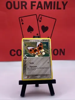 Ledyba Delta Species 53/101 Pokemon Card 2006 Dragon Frontiers Non Holo LP - Image 1