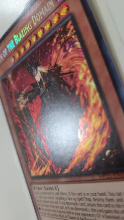 Queen of the Blazing Domain MP25-EN147 Mint YuGiOh TCG English - Image 2
