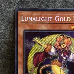 Lunalight Gold Leo DUAD-EN005 Secret Rare Duelist's Advance NM 1st Ed YUGIOH - Image 2