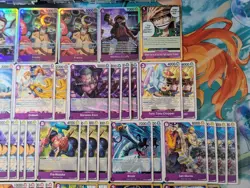 One Piece | Purple/Black Luffy Deck Core (54 Cards) (OP09) - Image 5
