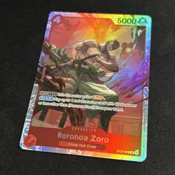 Roronoa Zoro ST21-015 - One Piece TCG Starter Deck EX: Gear 5 SR Foil NM - Image 2