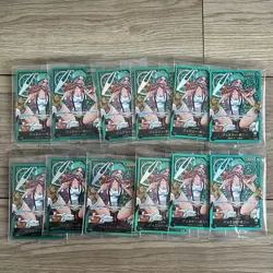 Jewelry Bonney OP07-019 L Gold Text Lecafig WEEKLY Jump ONE PIECE Card 12set - Image 1