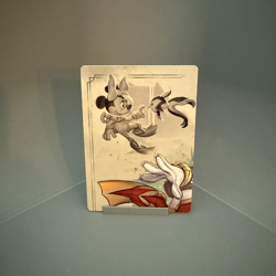 Ravensburger Disney Lorcana - Minnie Mouse - Wide Eyed Diver Puzzle Insert Cards - Image 2