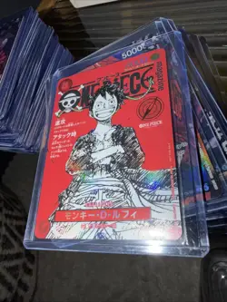 Monkey D. Luffy One Piece ST21-014 Magazine Vol.20 Promo Card Japan - Image 1