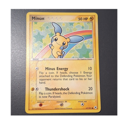 Pokemon Minun 67/101 Hidden Legends 2004 Common Basic Regular Card - Image 1