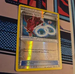 Gyarados Spirit Link 101/122 Breakpoint Reverse Holo Poke Ball Holo Pokemon Card - Image 2