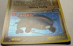 Whiscash Deoxys Stamped Pokemon Card Holo 2005 28/107 Near Mint - Image 3