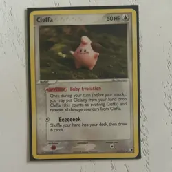 Nintendo Cleffa EX Unseen Forces 21/115 50 HP Regular Pokemon Card - Image 1