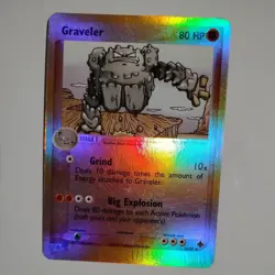 Graveler 29/97 EX Dragon 2003 Reverse Holo e-Series Pokemon Card TCG - Image 1