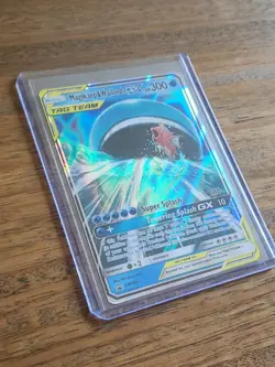 Pokemon Magikarp and Wailord Tag Team GX Promo Card Sun and Moon SM166 - Image 1