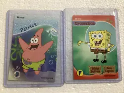 2003 Upper Deck SpongeBob Aquatic Amigos 1st Edition 6 card lot 1st edition - Image 3