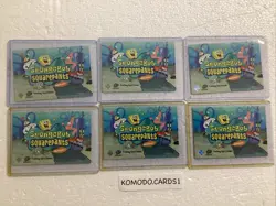2003 Upper Deck SpongeBob Aquatic Amigos 1st Edition 6 card lot 1st edition - Image 5